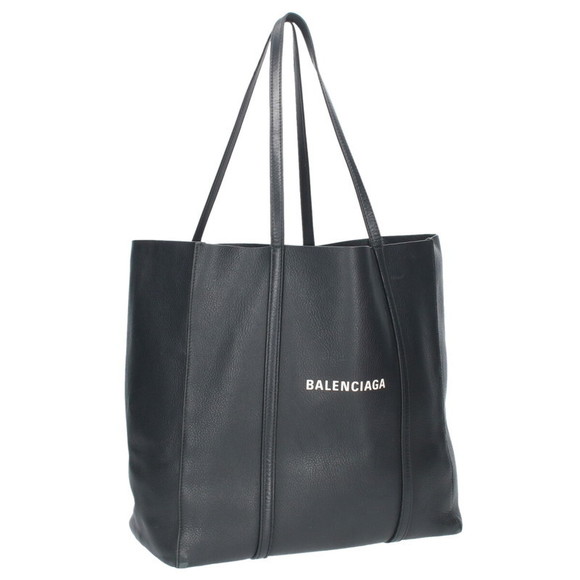 Balenciaga Bag Black Leather Tote - Picture 1 of 5